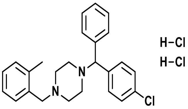Meclizine USP RC B / Meclizine USP Related Compound B / Isomeclizine Dihydrochloride / Meclizine ortho-Methyl Isomer Dihydrochloride